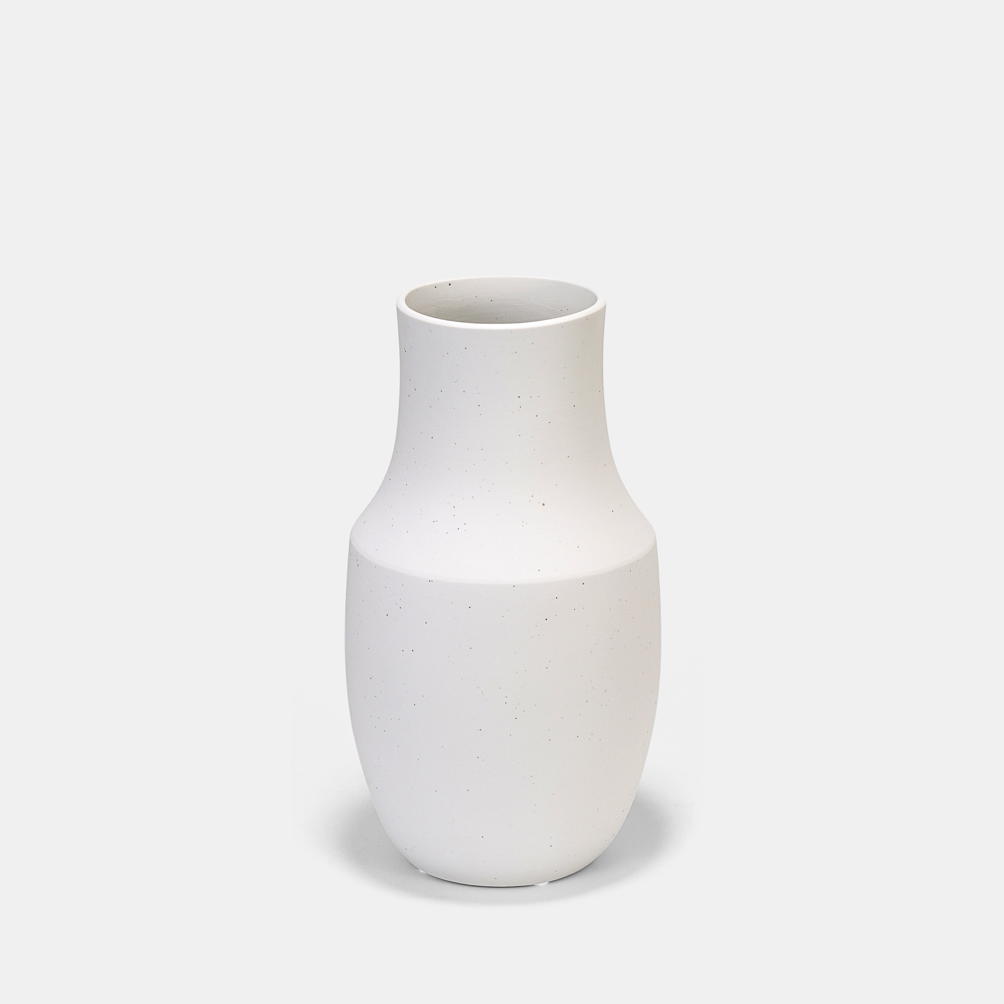 Elegant Speckled Ceramic Vase-Terra Vase