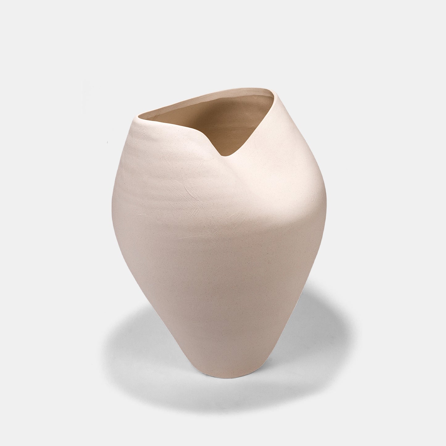 Handcrafted Ceramic Vase in Sand