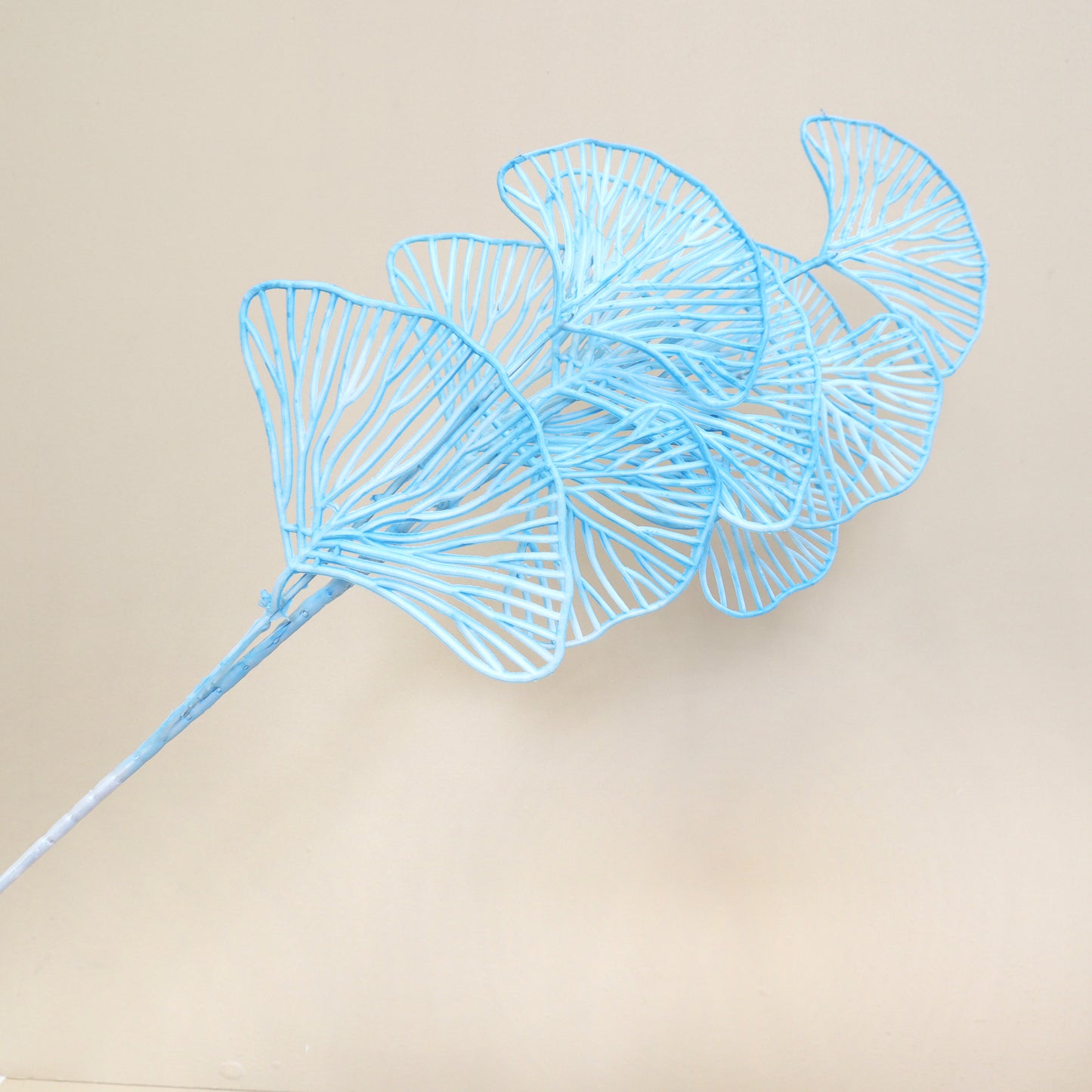 Artificial Ginkgo Leaf Blue