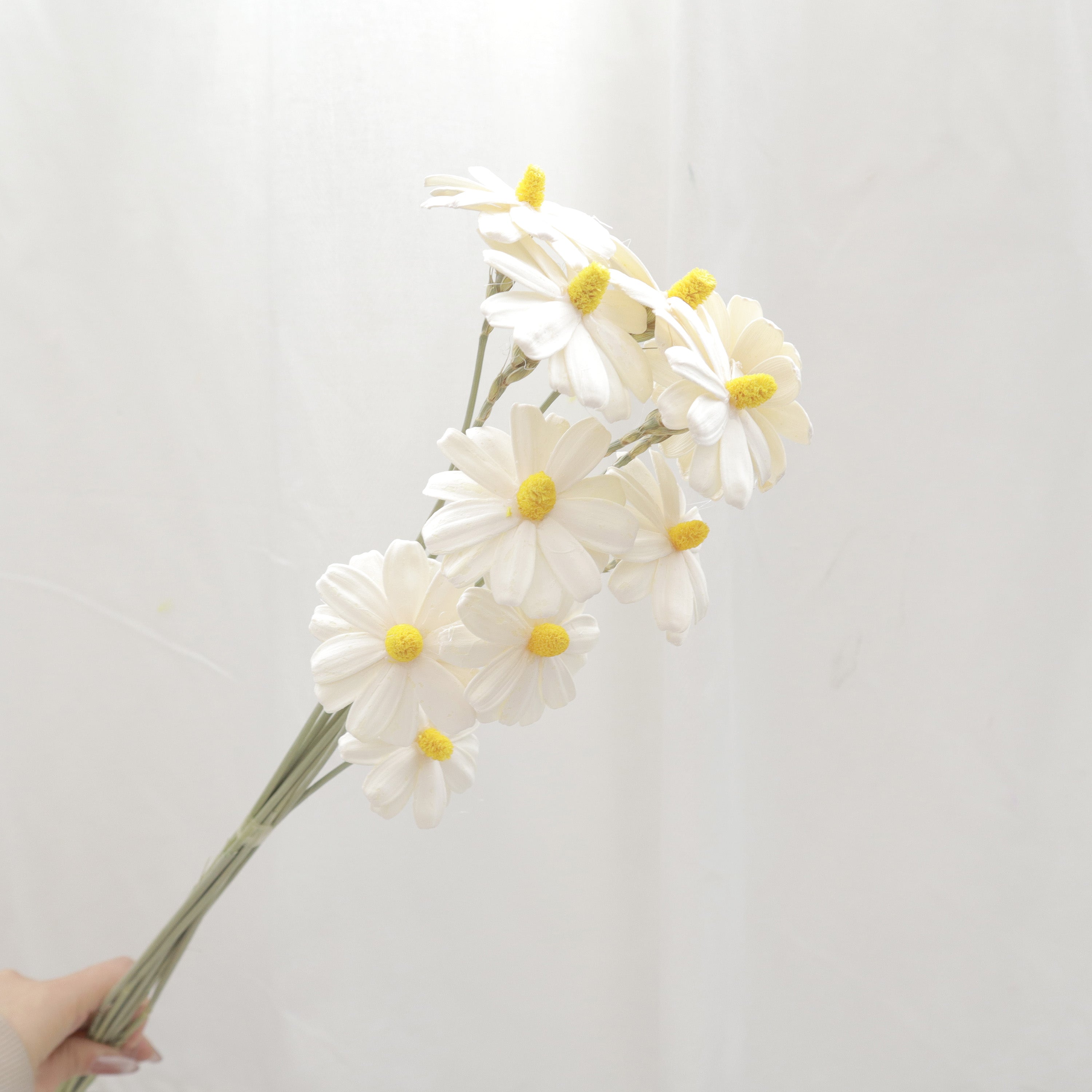 Handmade Paper Daisy White