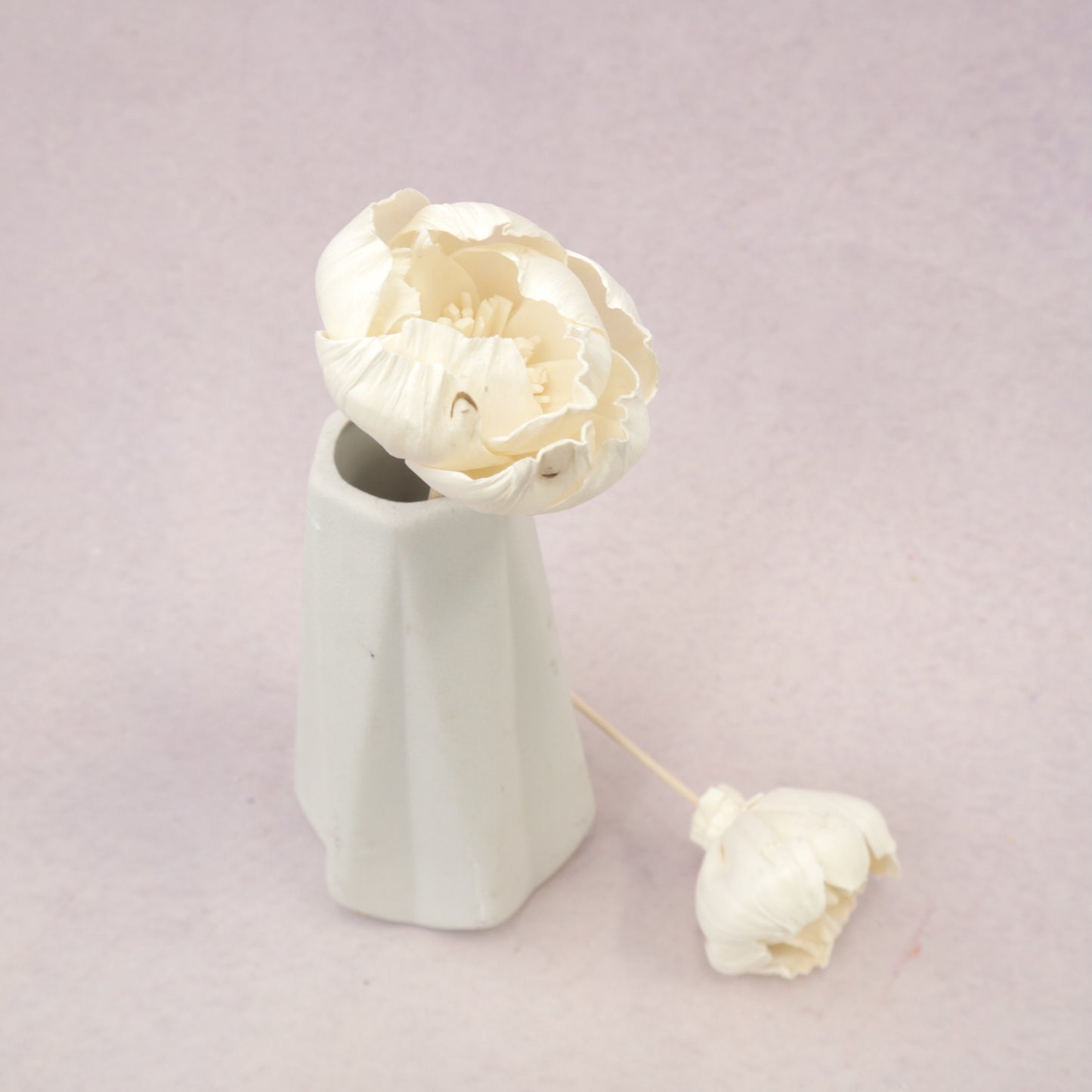 Sola Flower Peony White