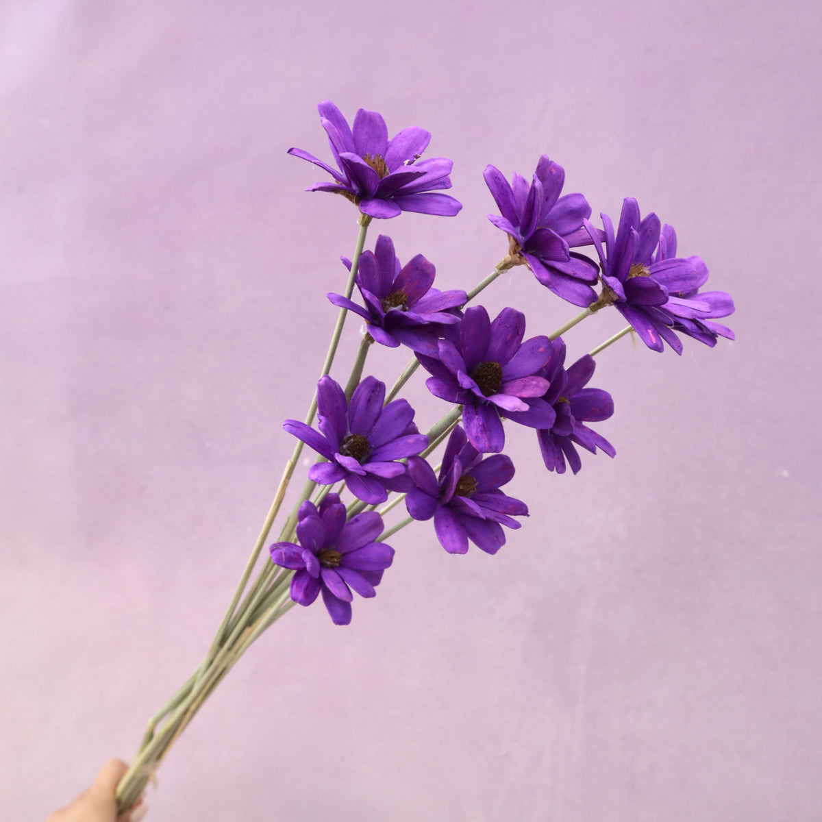 Handmade Daisy Royal Purple