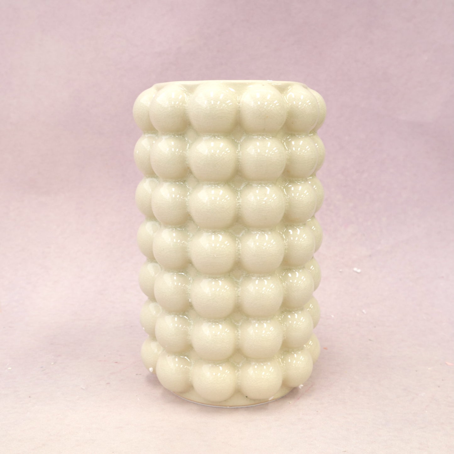 Textured Ceramic Bubble Vases