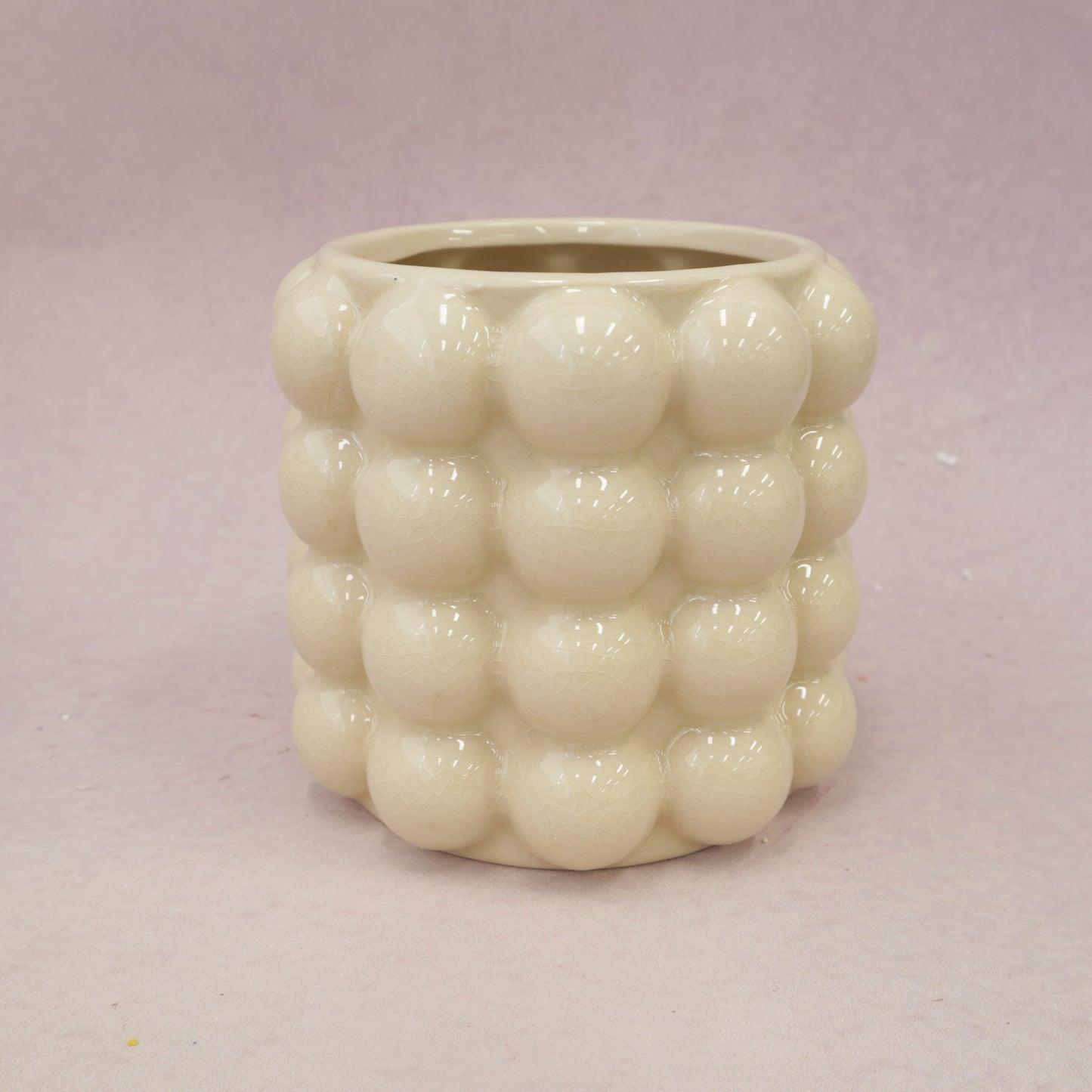 Textured Ceramic Bubble Vases