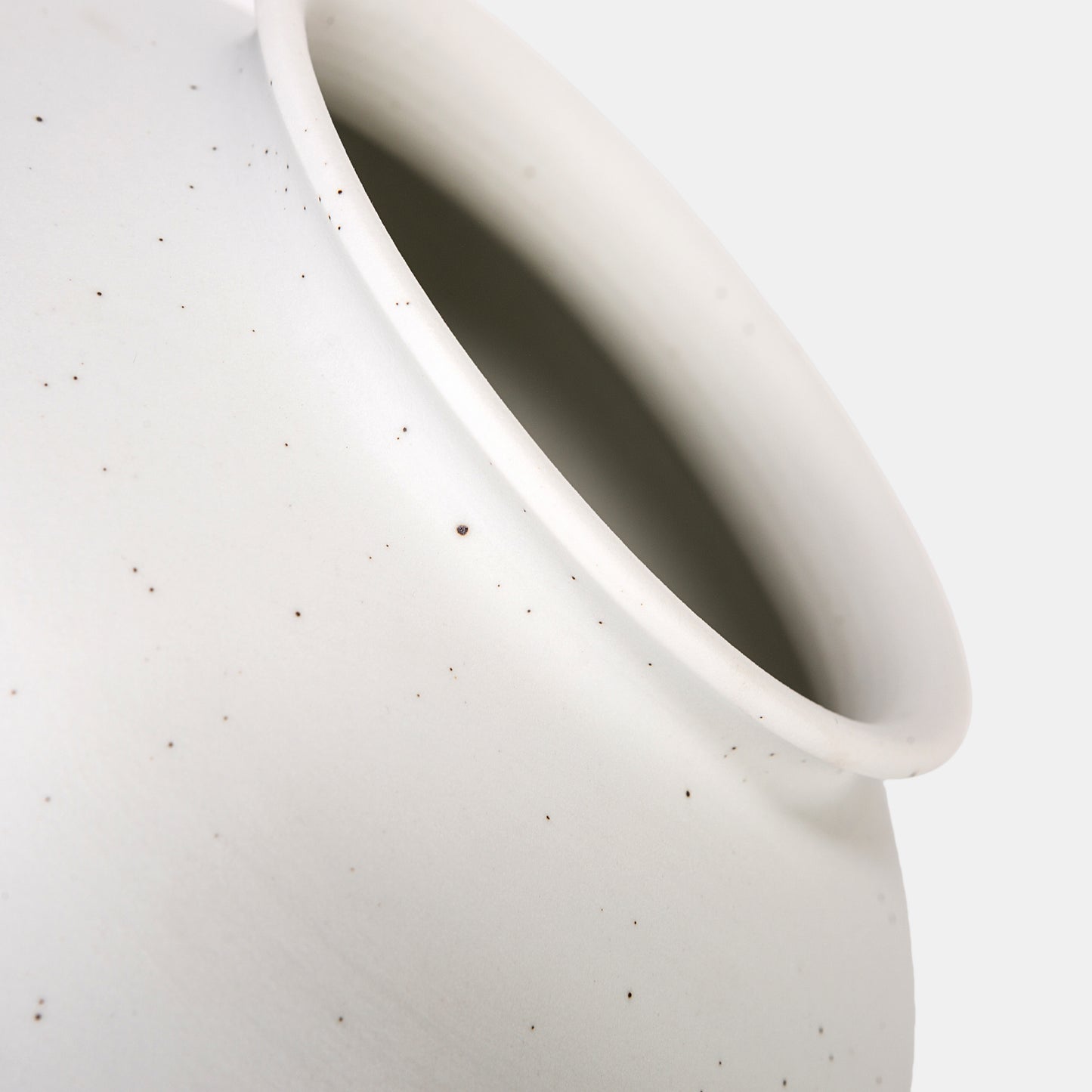 Minimalist Speckled Ceramic Vase-Terra Vase