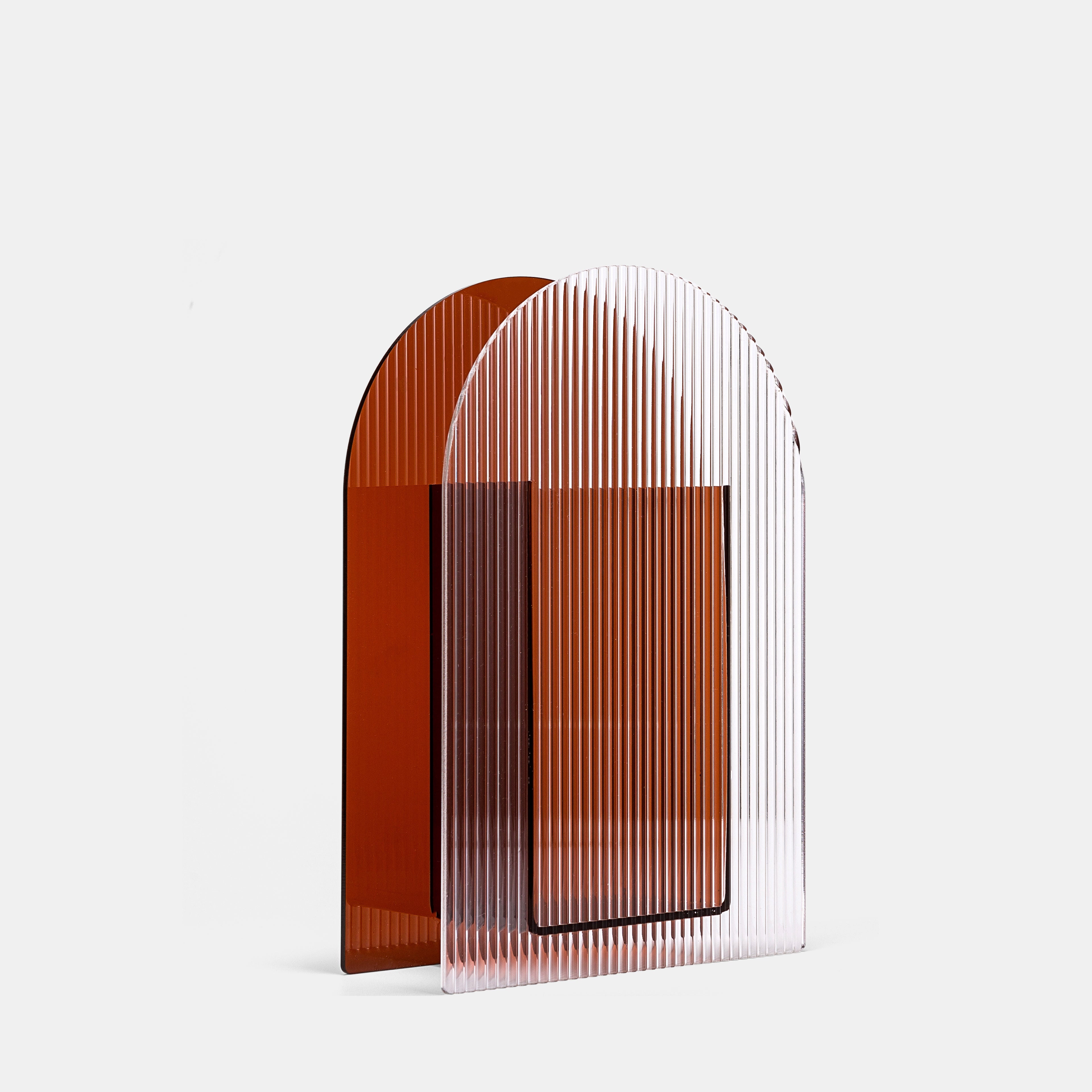 The Tan Arch Acrylic Vase