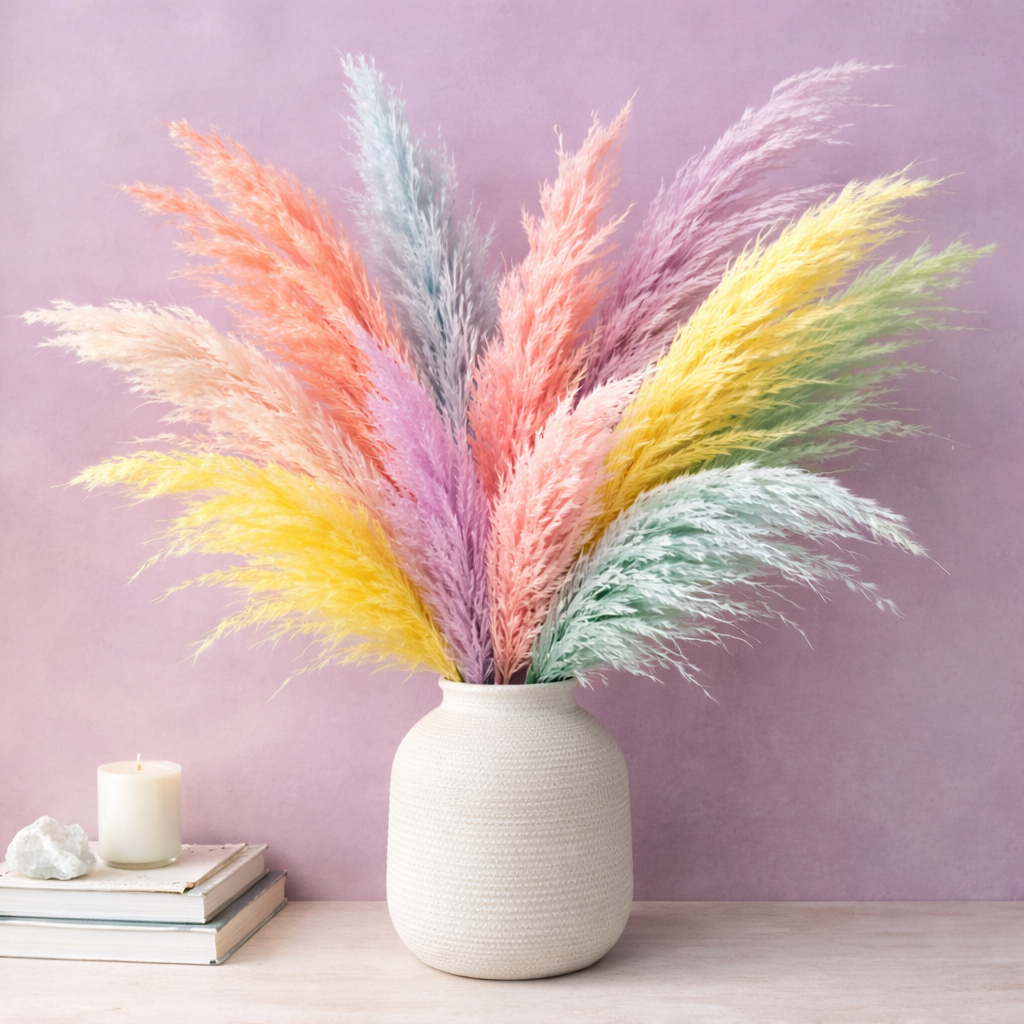 Pampas Grass Colored
