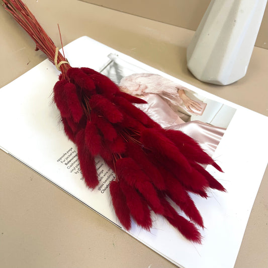 Bunny Tails Red