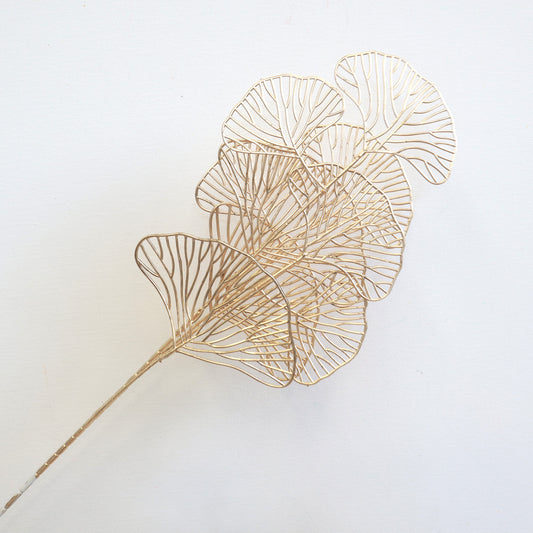 Artificial Ginkgo Leaf Gold