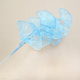 Artificial Ginkgo Leaf Blue