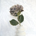 Silk Artificial Hydrangea Bigleaf Coffee