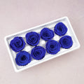 Rose Royal Blue 8 Heads