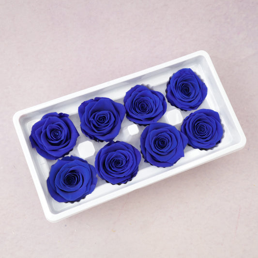 Rose Royal Blue 8 Heads