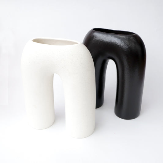 Textured Ceramic Vases