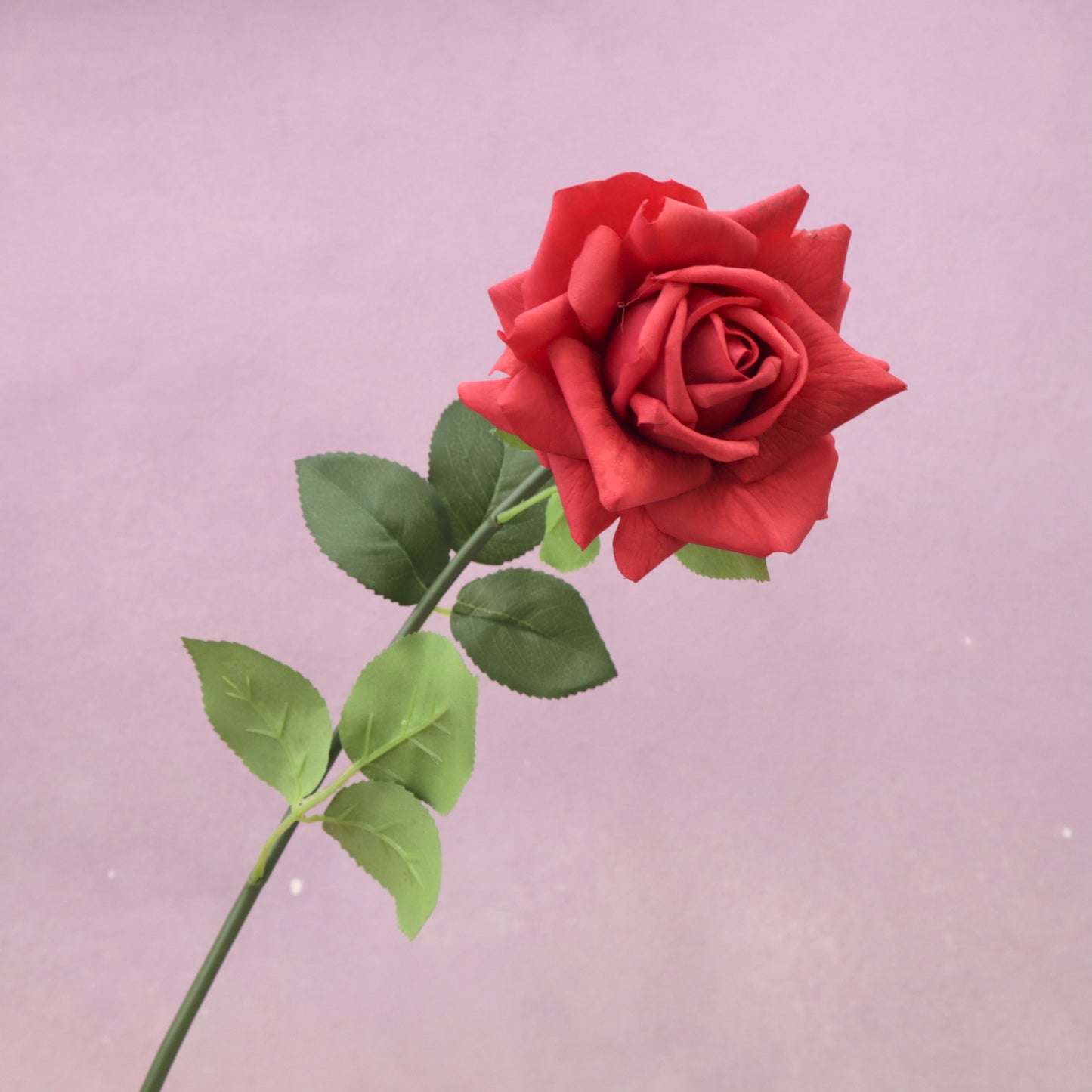 Artificial Real Touch Rose Red
