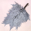 Leather Fern Small Dusty Blue