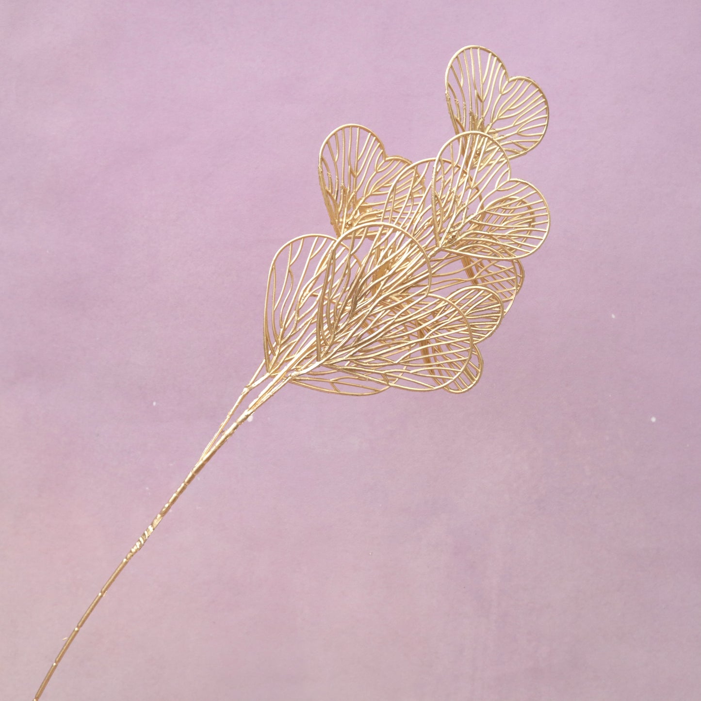 Artificial Ginkgo Leaf Gold (Love heart)