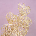 Artificial Ginkgo Leaf Gold (Love heart)