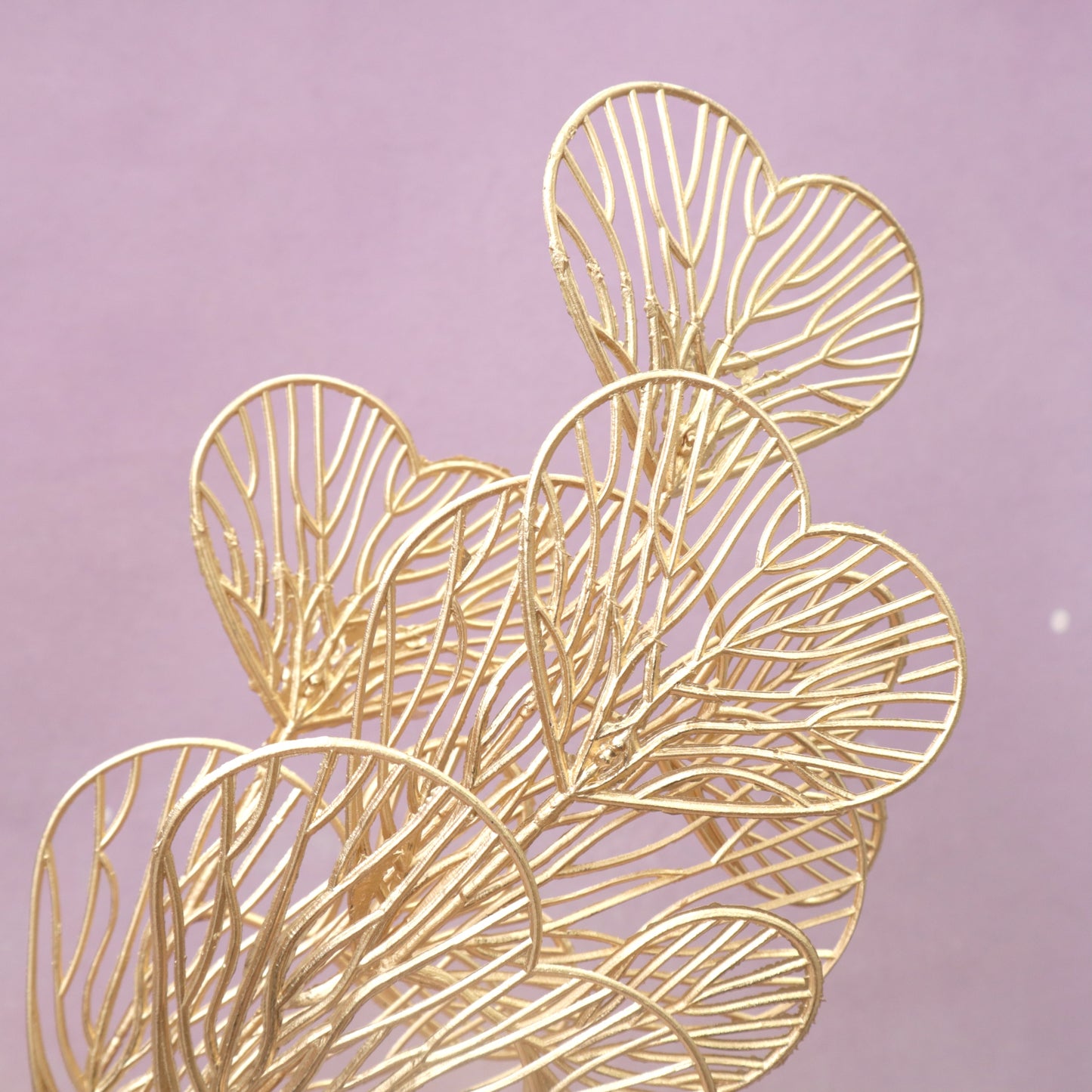 Artificial Ginkgo Leaf Gold (Love heart)