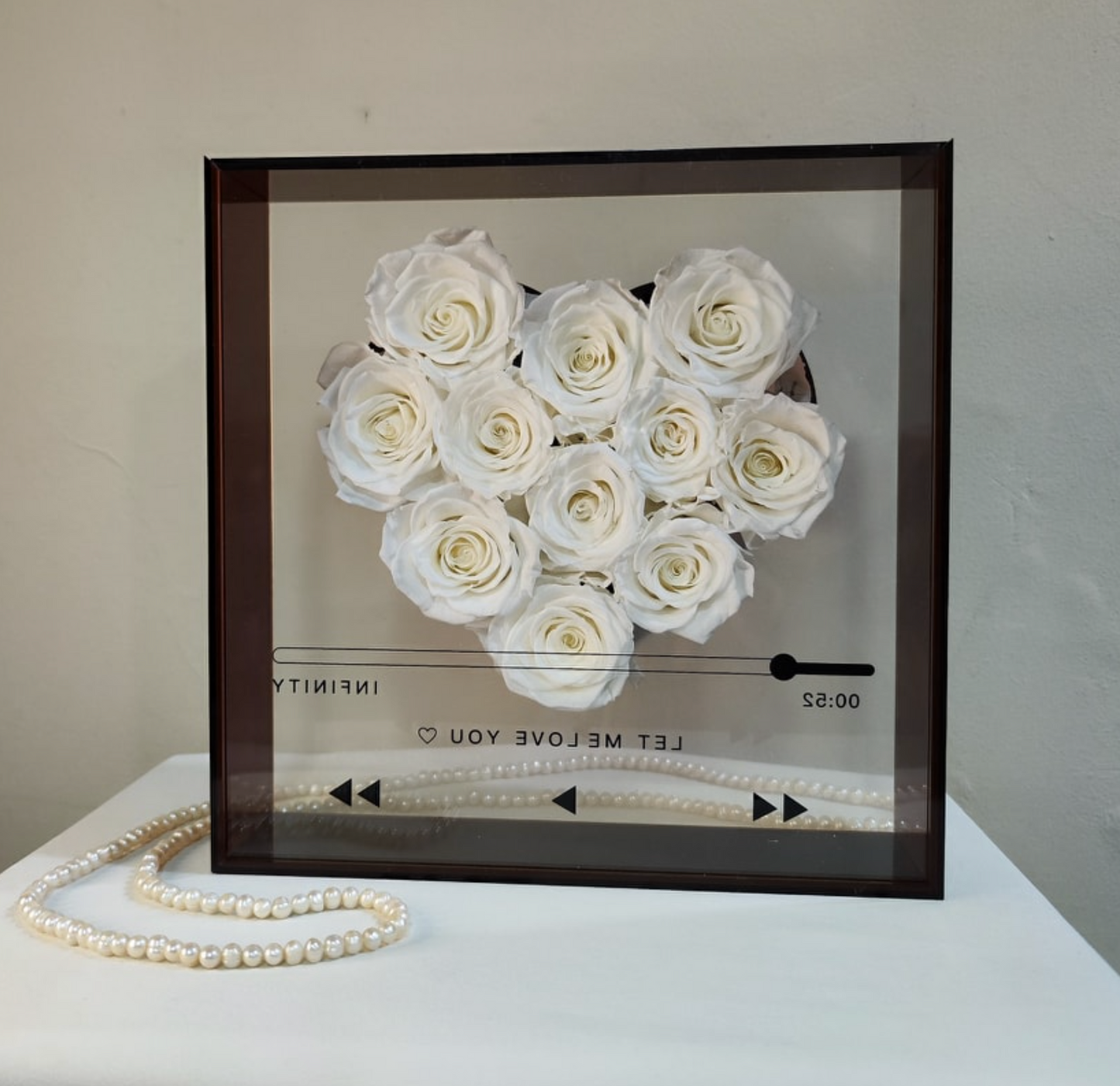 Acrylic Floral Box