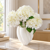 Silk Artificial Hydrangea White